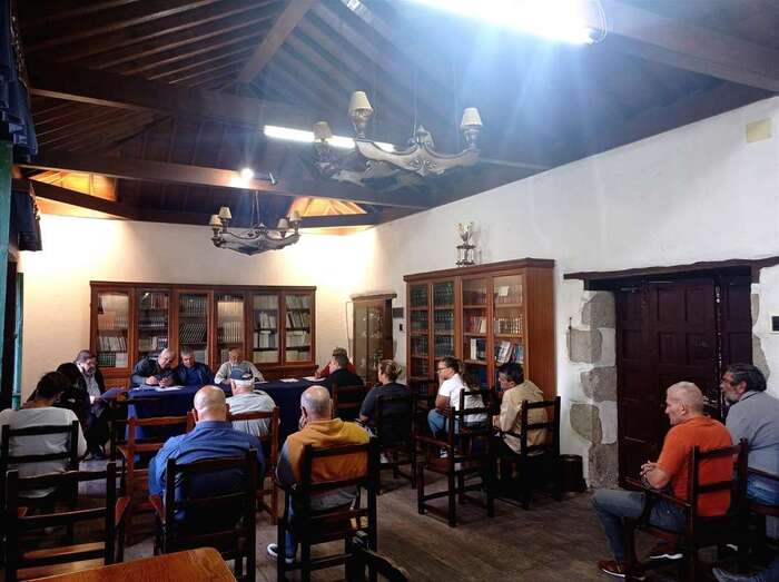 Imagen de la junta general ordinaria celebrada este jueves / TA